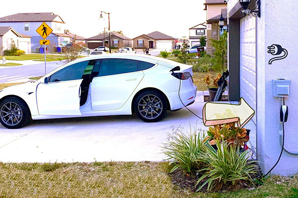 EV Electrical Vehicle Charger Installation by Central Florida Electrician